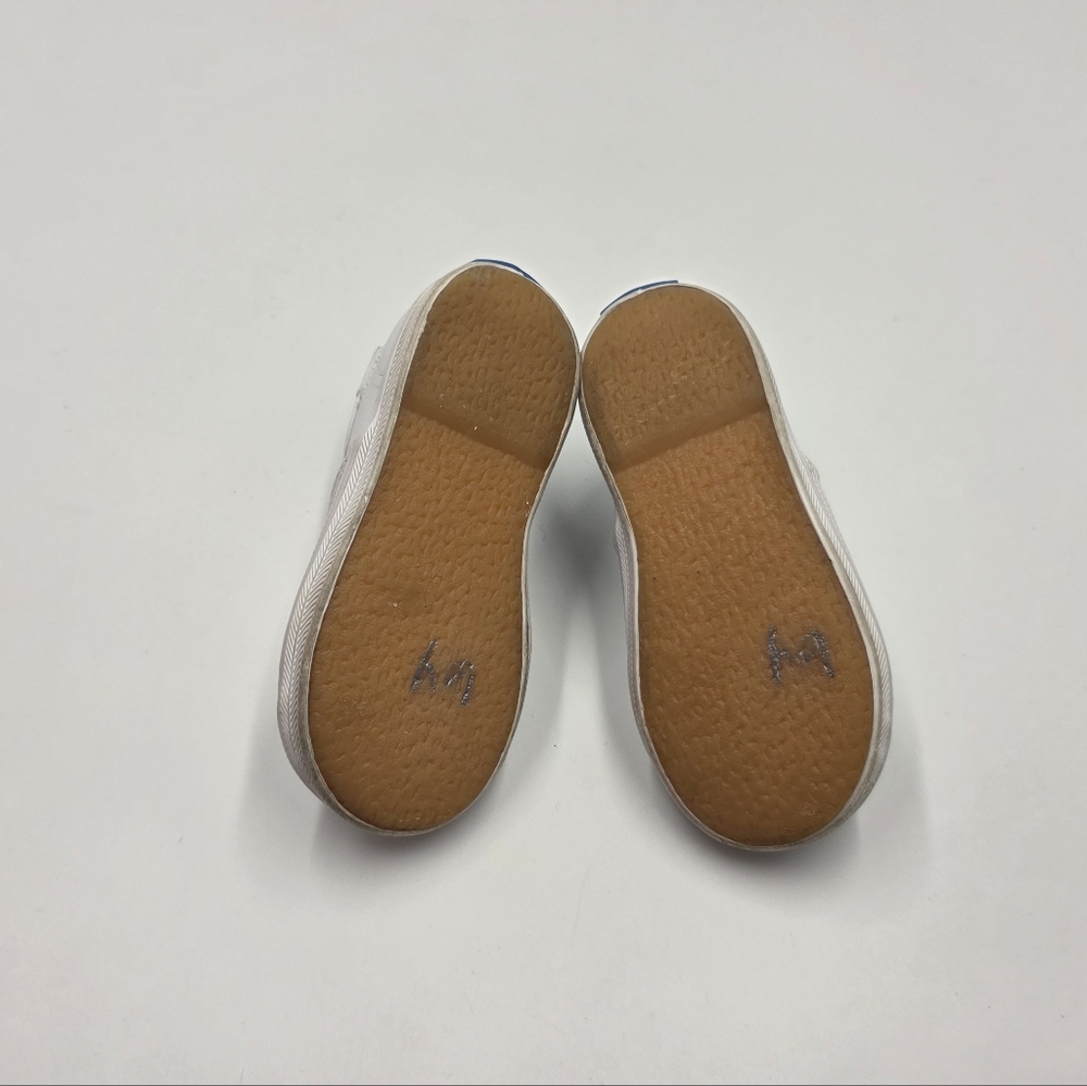 Keds little kids Champion Toe Cap white sneakers size 6 - Picture 6 of 9